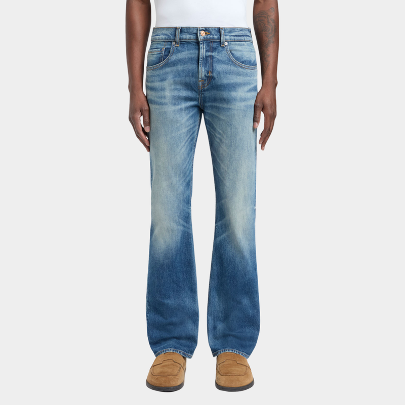 7 For All Mankind Men's Range Bootcut Jeans 34"