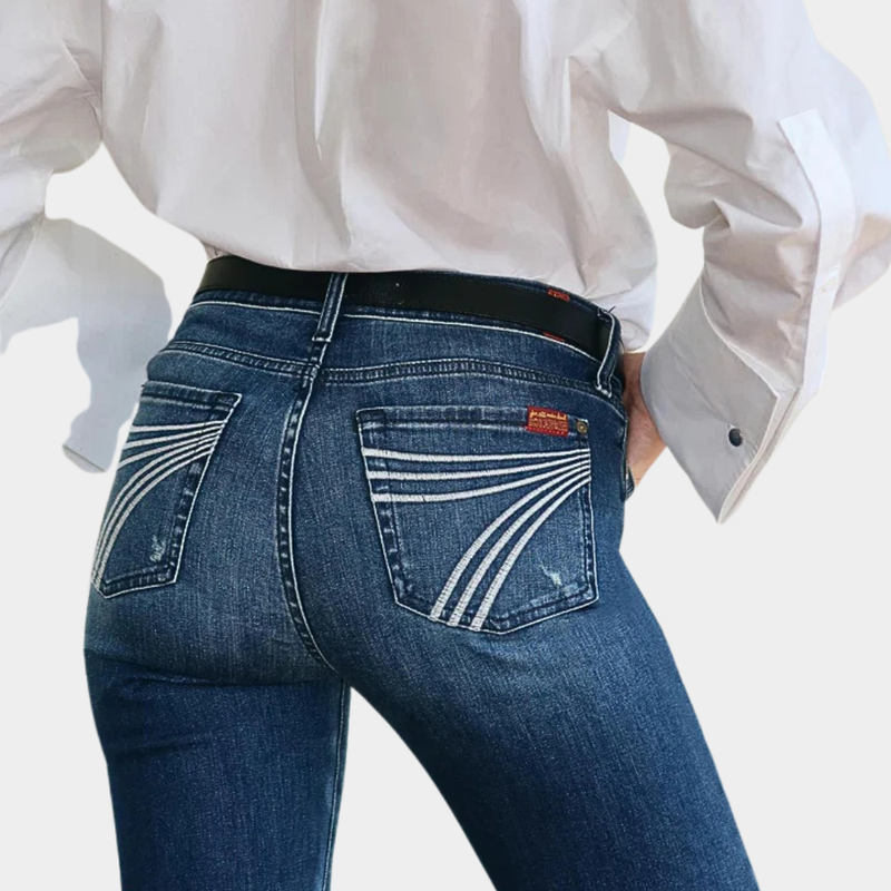 7 For All Mankind Lake Blue 32"