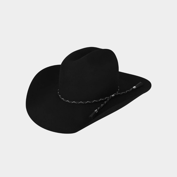 Bailey Zippo 2X Western Hat – Black Felt Cowboy Hat USA Made